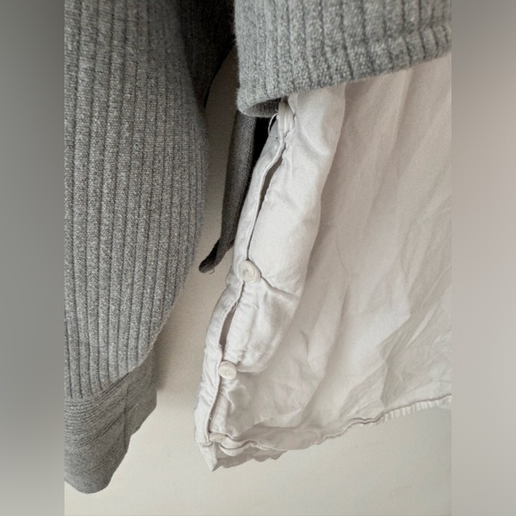 Zara Mock Neck Sweater Shirt - Picture 5 of 9